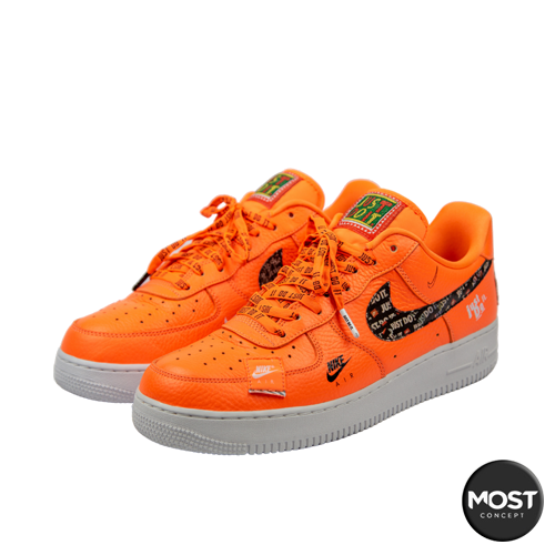 air force 1 just do it orange