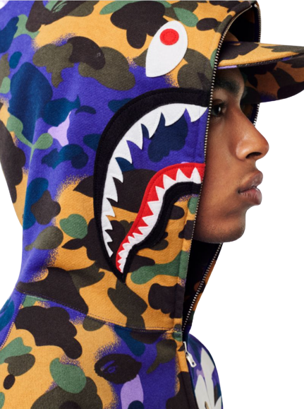 Bape shark hoodie on sale bluza 2 kolory