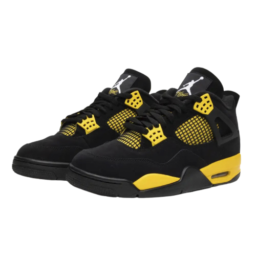 AIR JORDAN 4 RETRO "THUNDER YELLOW" "NOVO" Most Concept